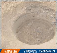電線桿打樁機坑型圖