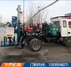 河南輕卡車改裝正循環(huán)水井鉆機