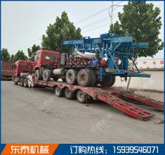 舊車改裝25O型反循環(huán)打樁機