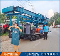 河南東泰鋼履帶改裝250型反循環(huán)打樁機(jī)